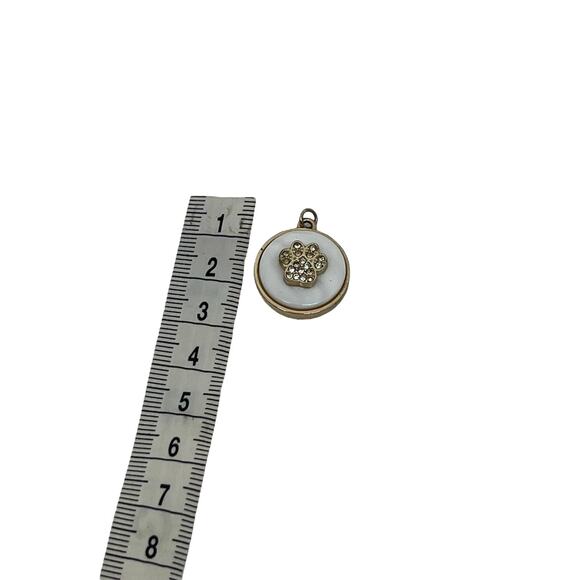 Paw Print Jeweled Pendant - Picture 4 of 5